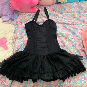 Tripp nyc barcode tutu dress